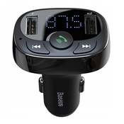 Baseus Bluetooth transmitter / auto punjač S-09A (Overseas Edition): crni