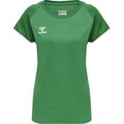 Hummel Funkcionalna majica  travnato zelena / bela