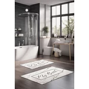 Lessentiel Maison Set Podloga za kupatilo CT-5284, Belo-sivi