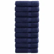 Vidaxl Premium brisače SOLUND 10 kos modra 50x100 cm 600 g/m2