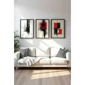 Wallity Uramljena slika Huhu440, 30x40 cm , 3 dela
