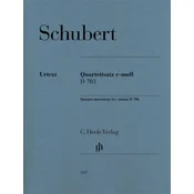 SCHUBERT:QUARTET MOVEMENT IN C MINOR 4 703