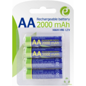 ENERGENIE 2000mAh AA, ready-to-use PUNJIVE NiM baterije
