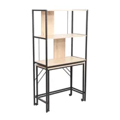 Homestar Pisalna miza z regalom LESTER 84x40x160 cm
