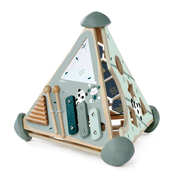Drvena didaktička piramida Game Center Pyramide Eichhorn s kockama za umetanje i ksilofonom od 12 mjes