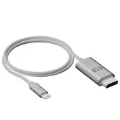 LINQ LinQ, USB-C na DisplayPort kabel 2m 8K Ultra HD, serija ProCable, Svetlo siva, (5000191901)