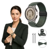 Pašček za Garmin Forerunner 255S 265S Vivoactive Venu 2S 3S 4S zelen 18 mm