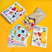 Clever Kids Drvene Loto Voce-Povrce