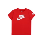Nike Sportswear Majica FUTURA EVERGREEN rdeča/bela