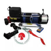 Profesionalno vitlo 12 V,10800 kg, 25 m sinteticki konop