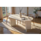 Nordure Trpezarijski sto Sablin, 180x75x89.5 cm, Beli