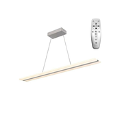 LED Zatemnitveni lestenec na vrvici LED/40W/230V 3000-6500K bela + Daljinski upravljalnik
