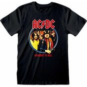 AC/DC majica Highway To Hell Črna XL