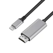 STARS SOLUTIONS Kabl USB-C na HDMI M/M crni 2m