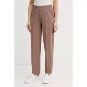 BOSS trenirka ženska z bombažem Shiny B Pants