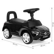 Mercedes C-Class Ride-on majhen avto Interaktivni volan zvoki Black