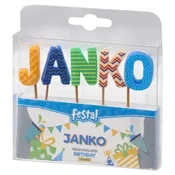 Festa natalis rodendanska svecica - odaberite ime janko ( 742156 )