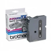 Brother Tapes TX231 12mm white/black P-touch 7000/8000/P-Touch PC