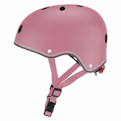Globber čelada Primo z lučko pastelno roza XS/S (48-53cm)