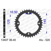 Zębatka tylna aluminiowa do łańcucha 520 kod 13407-38