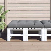Jastuk za palete sivi 120 x 80 x 12 cm od tkanine