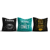 Aberto Design Set 3 jastuka 43x43cm Šareni