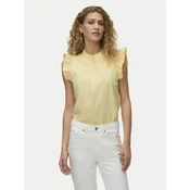Vero Moda Bluza Selma 10345667 Svetlo rumena Regular Fit