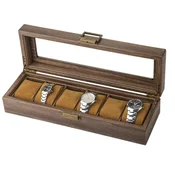 Bolzz kuti?a za satove Premium Box 6, braon