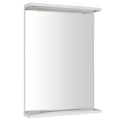KORIN STRIP ogledalo z LED lučjo 50x70x12cm - 50x70x12 cm - Aqualine - KORIN - 24 - MDF/laminat - Pravokotnik - 500 - 700 - IP44 - 350 - 6 - Illuminated mirrors;Mirrors with shelf - 14
