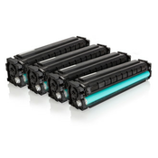 Komplet HP 201X / CF400X - CF403X / Color LaserJet Pro M252, M277 kompatibilni tonerji (4) - ÄŤrna XL, cyan XL, magenta XL, rumena XL