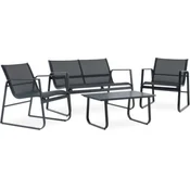Lounge garnitura HORNSLET 4os. crna