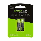 Punjive baterije Green Cell 2x AA HR6 2600mAh