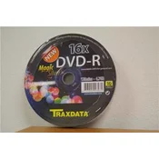 TRAXDATA TRAXDATA RITEK DVD-R 4,7 GB 16X MAGIC SILVER SP*10 907W5DJTRA001