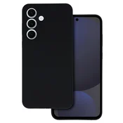 Onasi Silikonski ovitek za Samsung Galaxy A18 - mat liquid črn