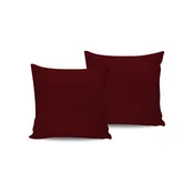 De Maroon Maroon Saten Jastucici (Set od 2 komada)