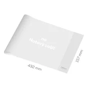 Ovitek za notni zapis PVC 432x157 mm, debelina 120 mic/prozoren, 1 kos.
