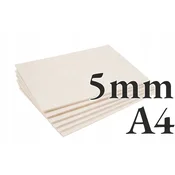 ONLY Brezova vezana plošča 5 mm A4 6 kosov