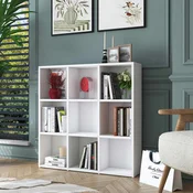 Hanah Home polica za knjige HC121, 90 cm, bela