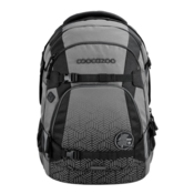 Školski ruksak Coocazoo Black Carbon - Sa 4 pretinca
