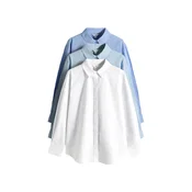 The Set Bluza svetlo modra / svetlo zelena / bela