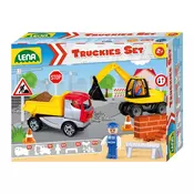 Lena TRUCKIES Igralni set gradbišče