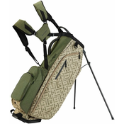 TaylorMade Flextech Crossover Sage/Tan Print Golf torba Stand Bag