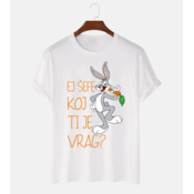 MAFIMI Majica Ej sefe koj ti je vrag, Bela