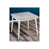 HANAH HOME Trpezarijski sto Flora Antik Antique White
