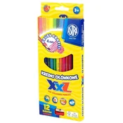 shumee Šesterokotni svinčniki Astra Creativity v 12 sočnih barvah