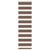 Zavjesa zebra smeda 40x150 cm širina tkanine 35,9 cm poliester
