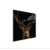 shumee STEKLENA ZAŠČITNA PLOŠČA ZA ŠTEDILNIK 50x52 DEER