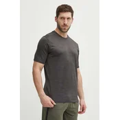 Kratka majica za vadbo Under Armour Tech Vent siva barva