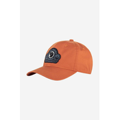 Kapa sa šiltom Fjallraven Classic Badge Cap boja: narančasta, s aplikacijom