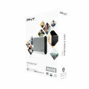 NEW Zunanji trdi disk PNY PSD1CS1050S-960-RB